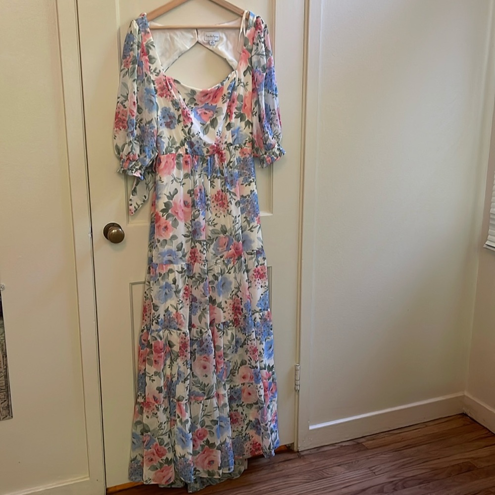 JCPENNEY Floral Maxi Dress Women’s Size 12
